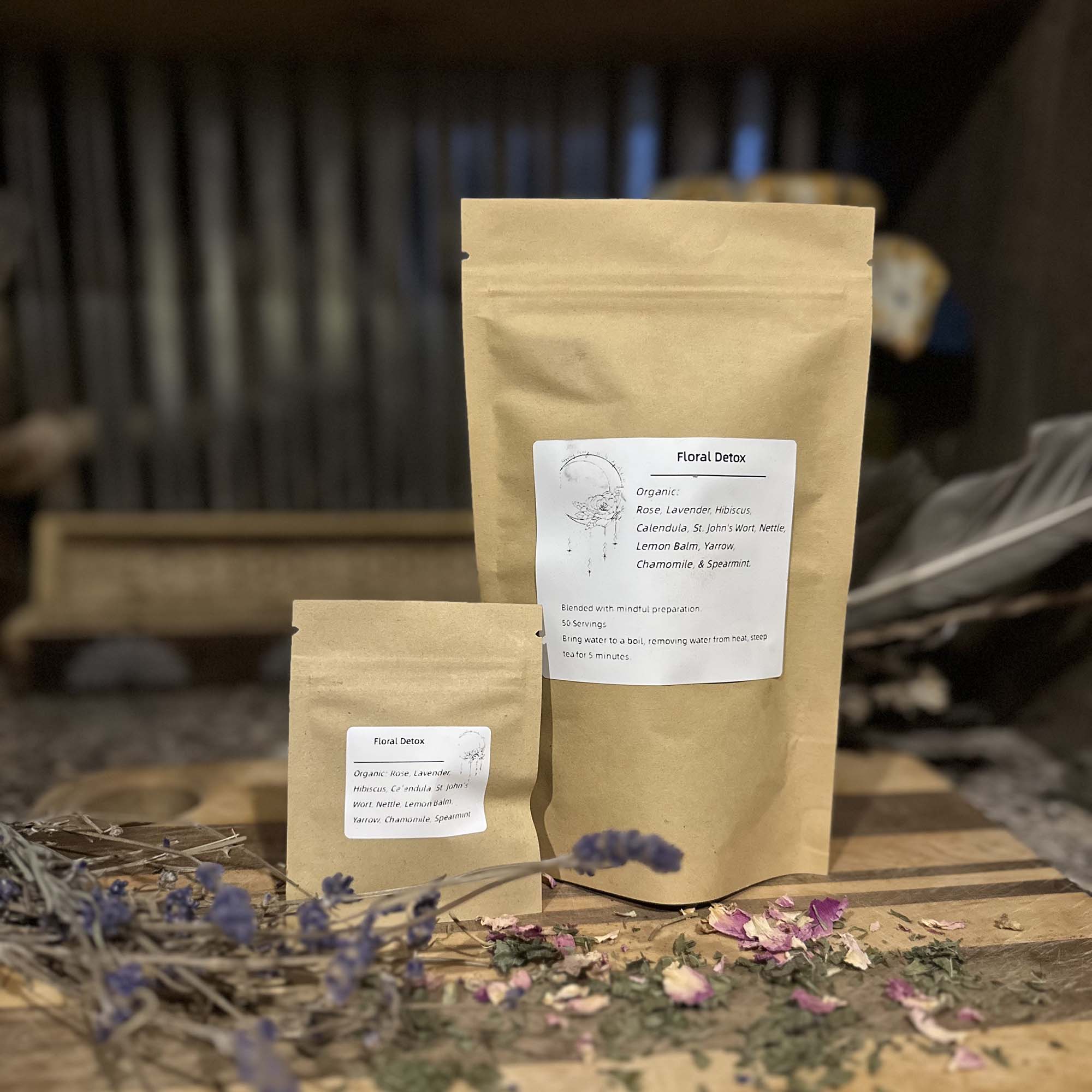 floral detox herbal tea