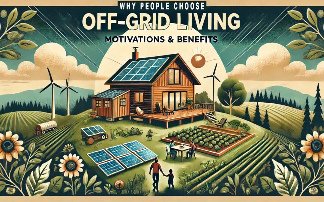 Why People Choose to Live Off the Grid: Motivations and Benefits