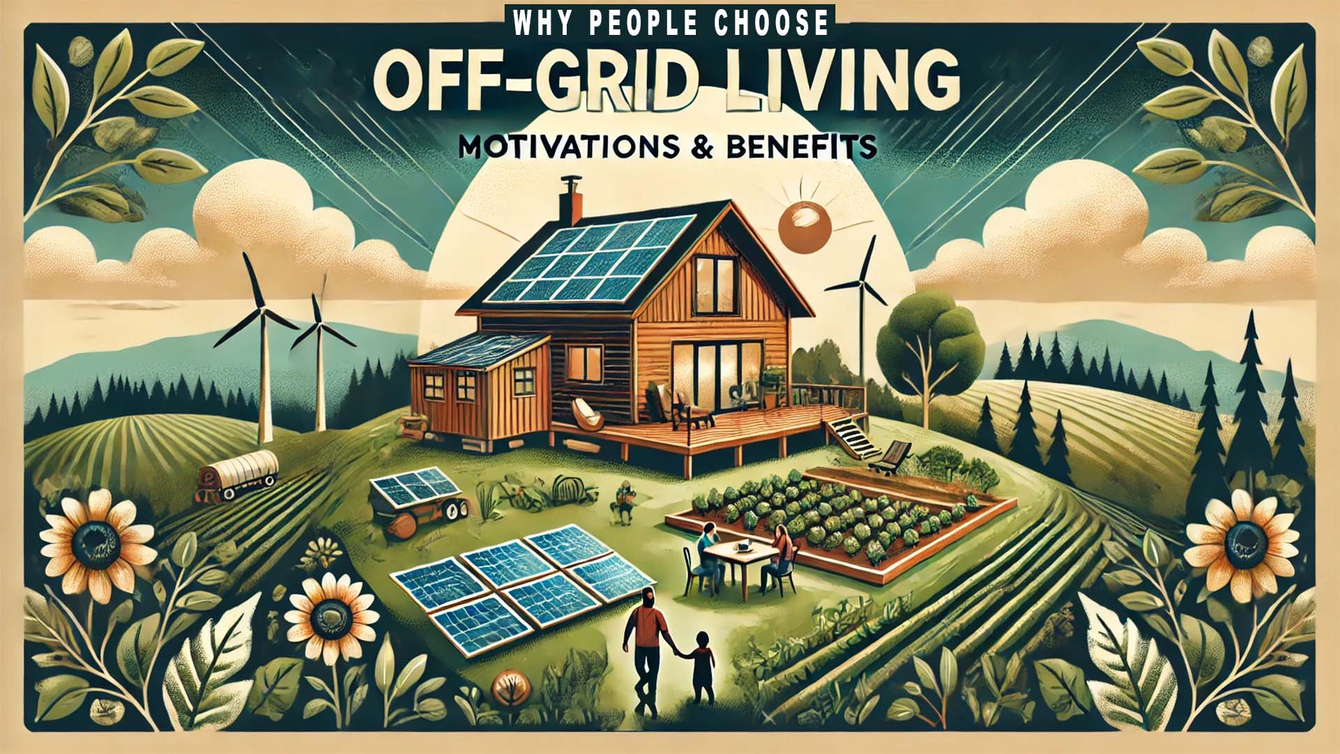 Why People Choose to Live Off the Grid: Motivations and Benefits - Off The Grid Living Benefits