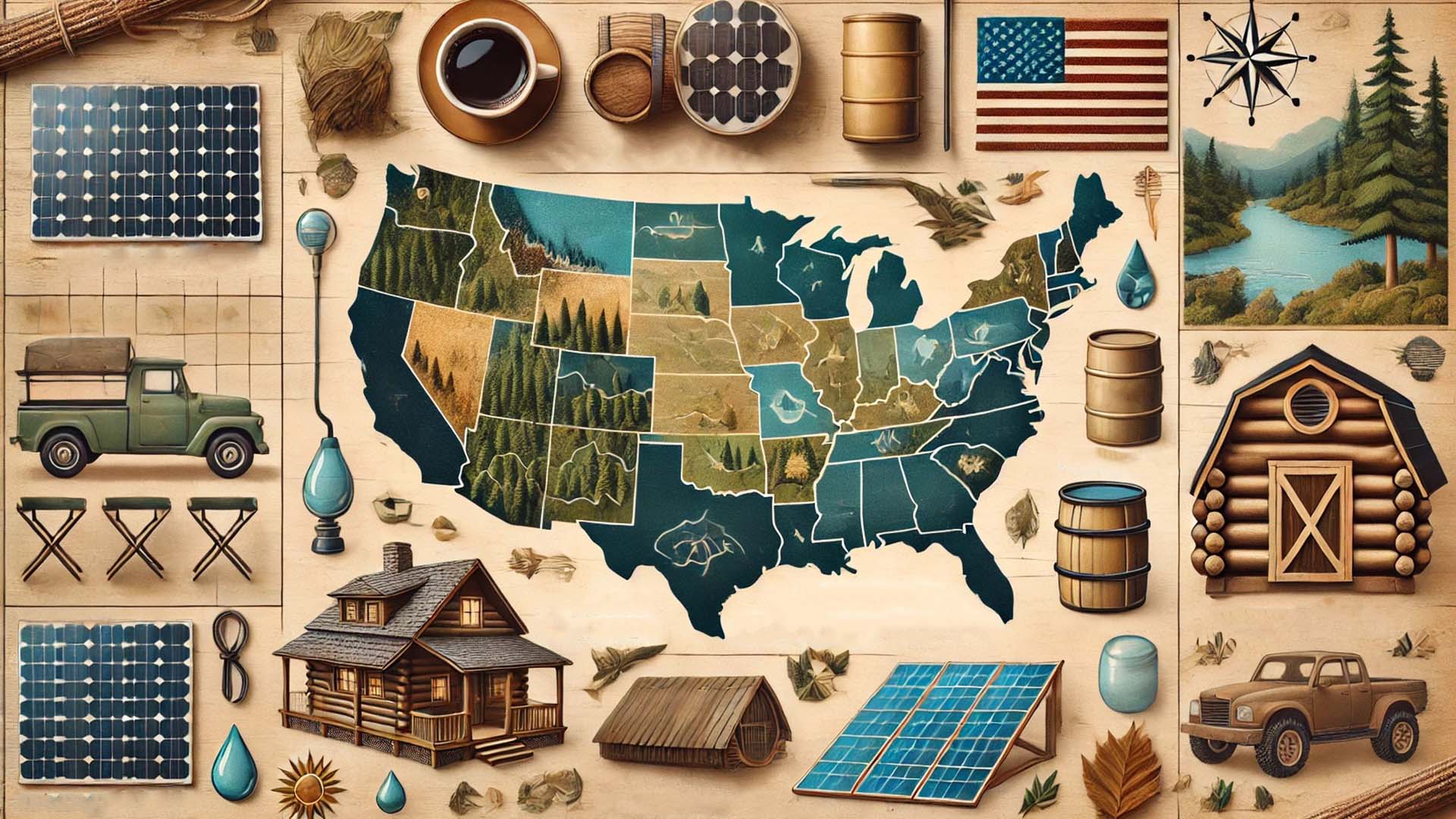 how to buy off-grid land - best US states for off grid living how to buy off-grid land - best US states for off grid living