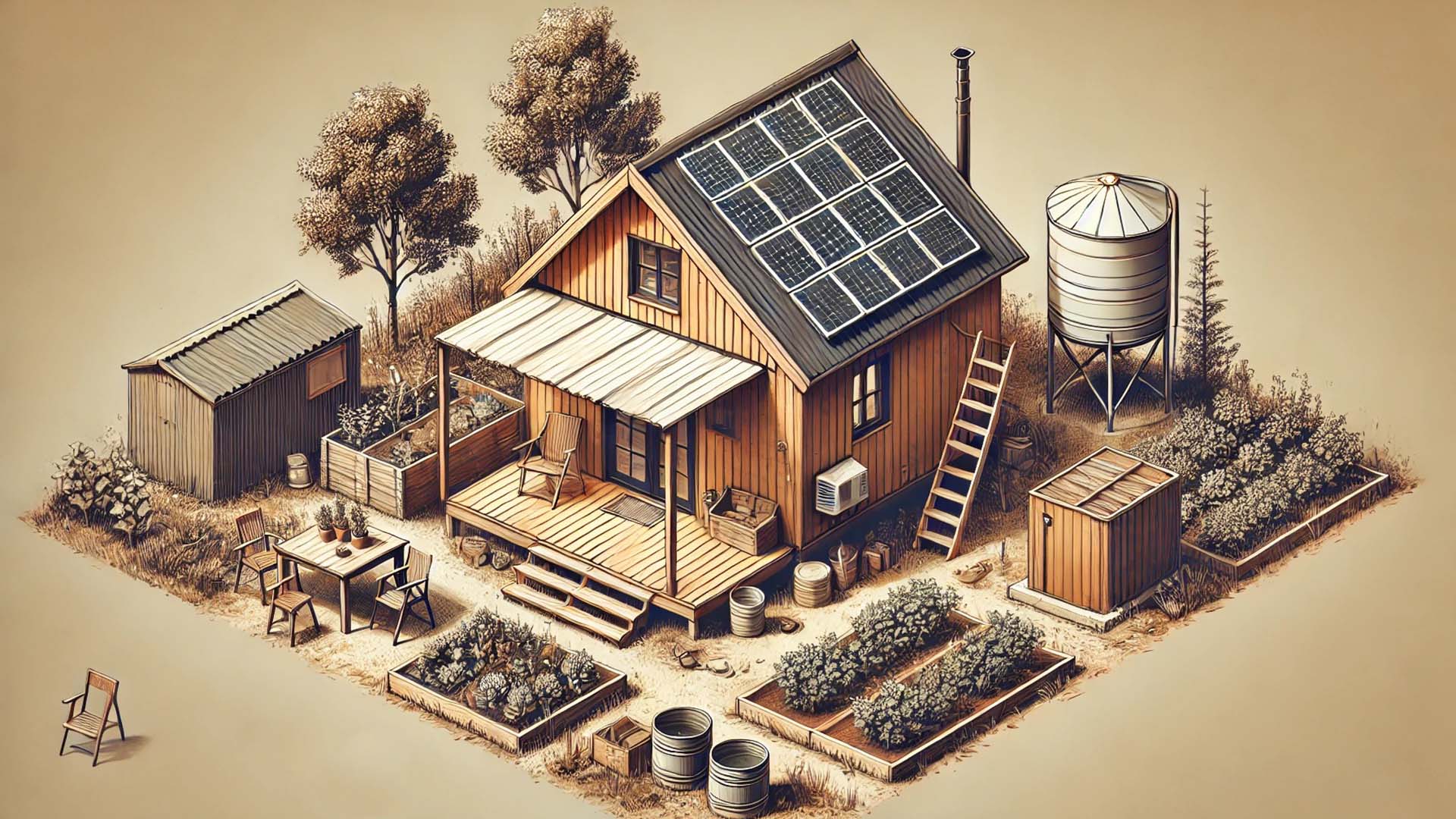 How to Build an Off-Grid Shed Home on a Budget