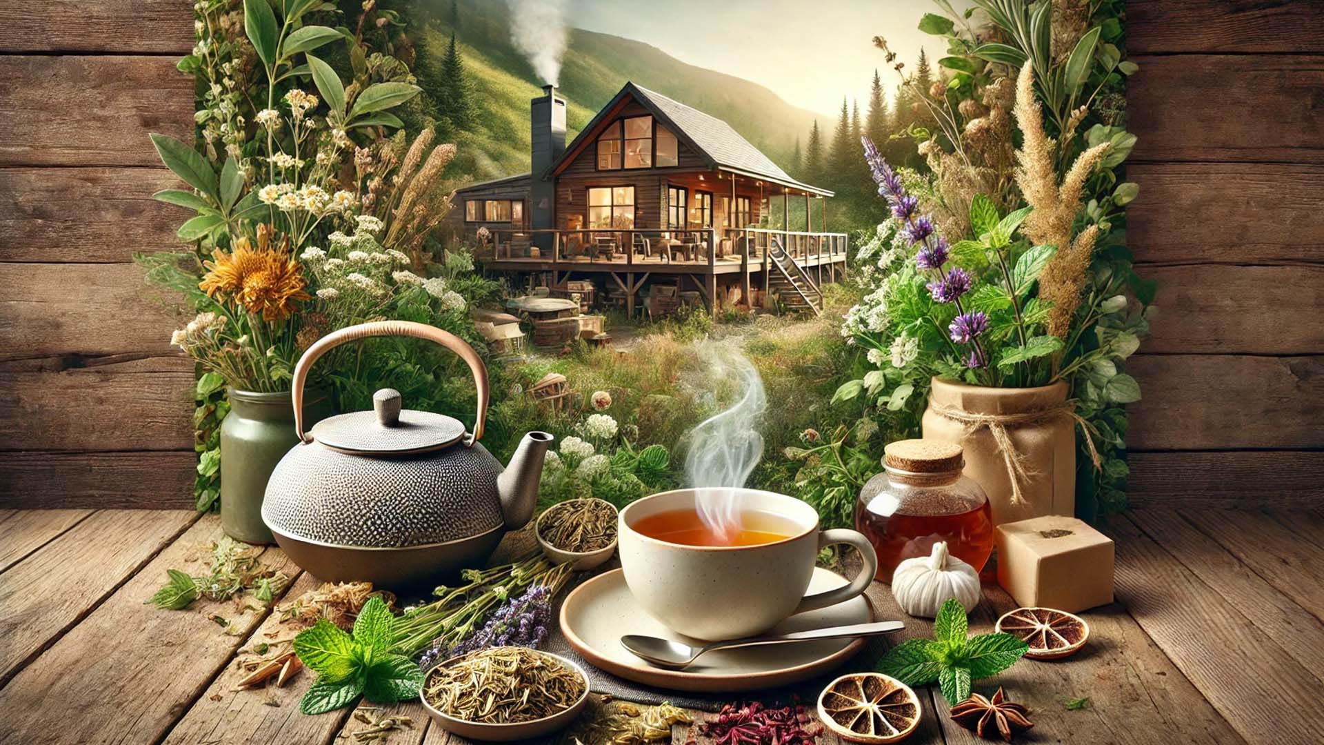 modern off grid teas